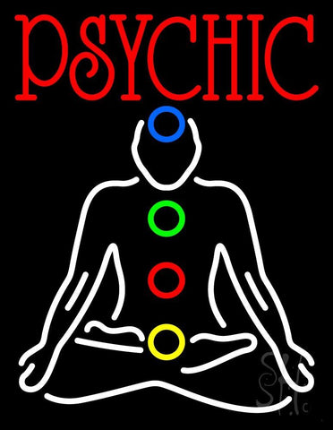 Red Psychic Neon Sign 31