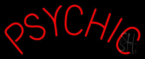 Red Psychic Neon Sign 13