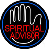 Spiritual Advisor Neon Sign 26" Tall x 26" Wide x 3" Deep