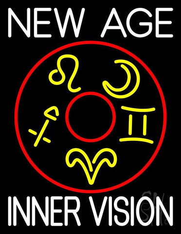 White New Age Inner Vision Neon Sign 31