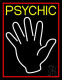 Yellow Psychic Neon Sign 31" Tall x 24" Wide x 3" Deep