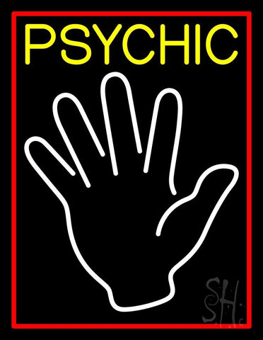 Yellow Psychic Neon Sign 31