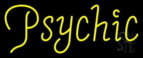 Yellow Psychic Neon Sign 13