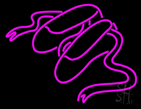 Ballet Shoes Neon Sign 24