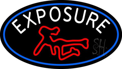 Exposure Full Girl Logo Neon Sign 17