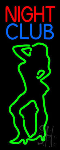 Red Night Club Girls Neon Sign 32