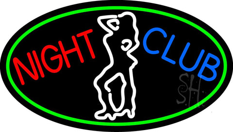 Red Night Club Girls Neon Sign 17