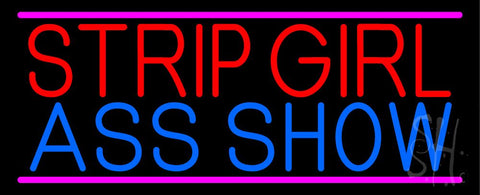 Strip Girl Ass Show Neon Sign 13