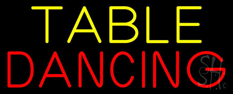 Table Dancing Neon Sign 13
