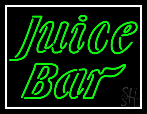 Green Juice Bar Neon Sign 24
