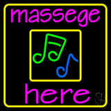Custom Musical Note With Circle 1 Neon Sign 24" Tall x 24" Wide x 3" Deep