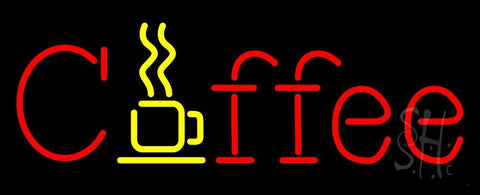Red Coffee Neon Sign 13
