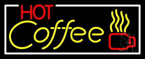Red Coffee Yellow Neon Sign 13
