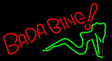 Bada Bing Girl Neon Sign 20" Tall x 37" Wide x 3" Deep