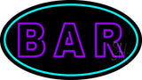 Purple Bar Neon Sign 17" Tall x 30" Wide x 3" Deep