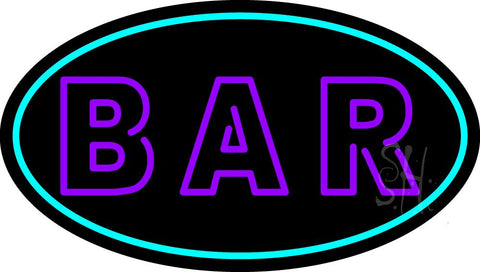 Purple Bar Neon Sign 17