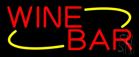 Red Wine Bar Neon Sign 10