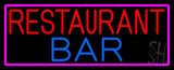 Restaurant Bar Neon Sign 13" Tall x 32" Wide x 3" Deep