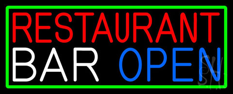 Restaurant Bar Open Neon Sign 13