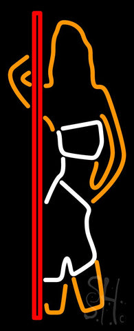 Strip Girl Neon Sign 32