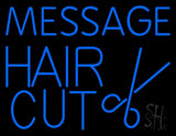 Custom Haircut Neon Sign 24" Tall x 31" Wide x 3" Deep