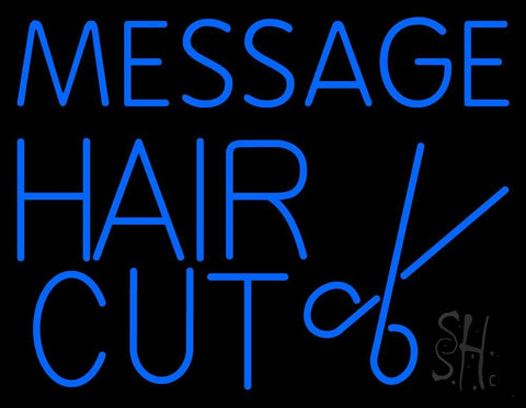 Custom Haircut Neon Sign 24