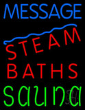 Custom Sauna Neon Sign 24" Tall x 31" Wide x 3" Deep