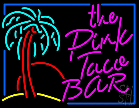 The Pink Taco Bar Neon Sign 24