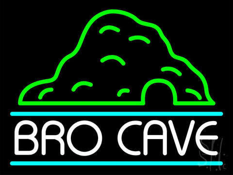 Bro Cave Neon Sign 18