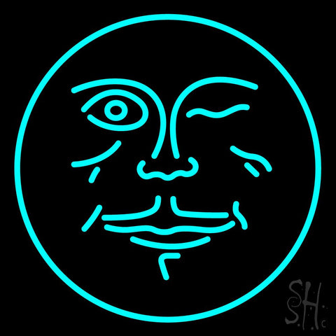 Full Moon Bar And Grill Logo Neon Sign 24