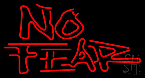 No Fear Logo Neon Sign 20
