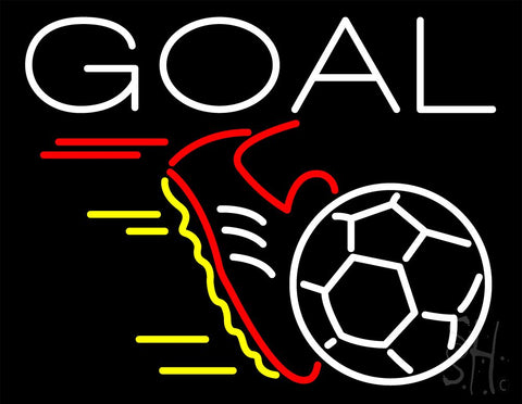 Soccer Goal Neon Sign 24