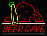 Beer Cave Neon Sign 24" Tall x 31" Wide x 3" Deep