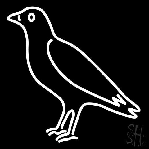 Crow Neon Sign 24
