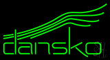 Dansko Shoe Neon Sign 20" Tall x 37" Wide x 3" Deep