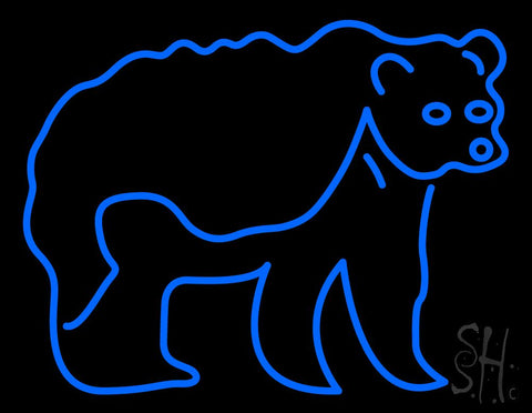 Grizzly Bear Neon Sign 24