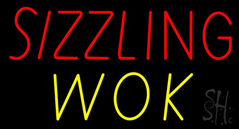 Sizzling Wok Neon Sign 20