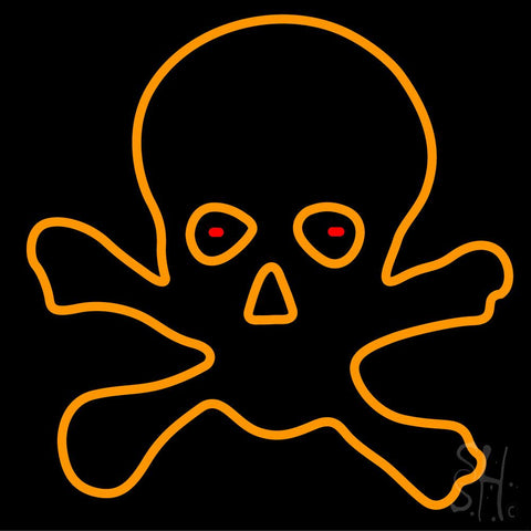 Skull Bulb Neon Sign 24