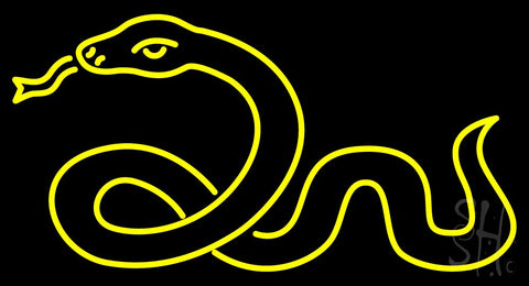 Snake Neon Sign 20