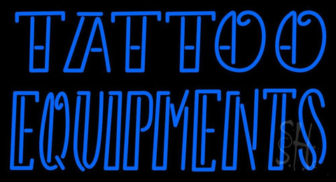 Double Stroke Tattoo Equipments Neon Sign 20