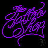 Purple The Tattoo Shop Neon Sign 24" Tall x 24" Wide x 3" Deep