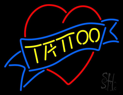 Tattoo Inside Heart Neon Sign 24
