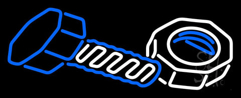 Nut Bolt Shaped Neon Sign 13