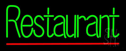 Green Restaurant Neon Sign 13