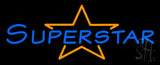 Superstar Neon Sign 13" Tall x 32" Wide x 3" Deep