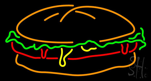 Burger Neon Sign 20