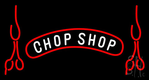 Chop Shop With Chop Neon Sign 20