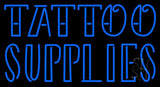 Tattoo Supplies Neon Sign 20" Tall x 37" Wide x 3" Deep