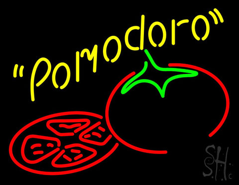 Pomodoro Tomato Sauce Neon Sign 24