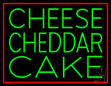 Cheese Cheddar Cake Neon Sign 24 " Tall x  31 " Wide x 3" Deep